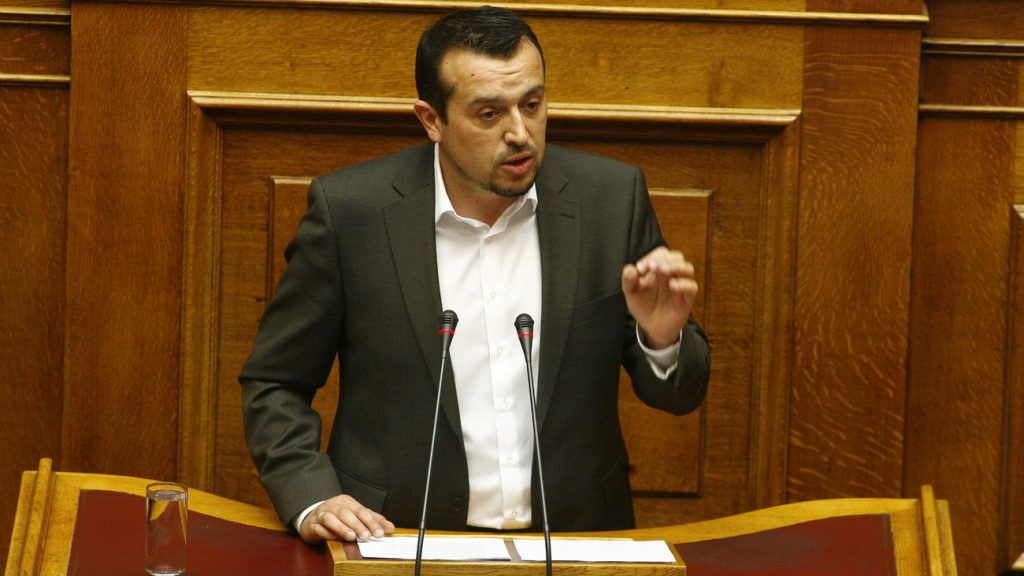 Le Ministre d'Etat Nikos Pappas, porteur de la réforme de l'audiovisuel en Grèce