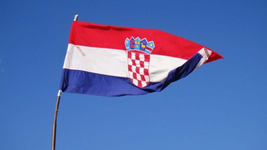 image du drapeau de la Croatie