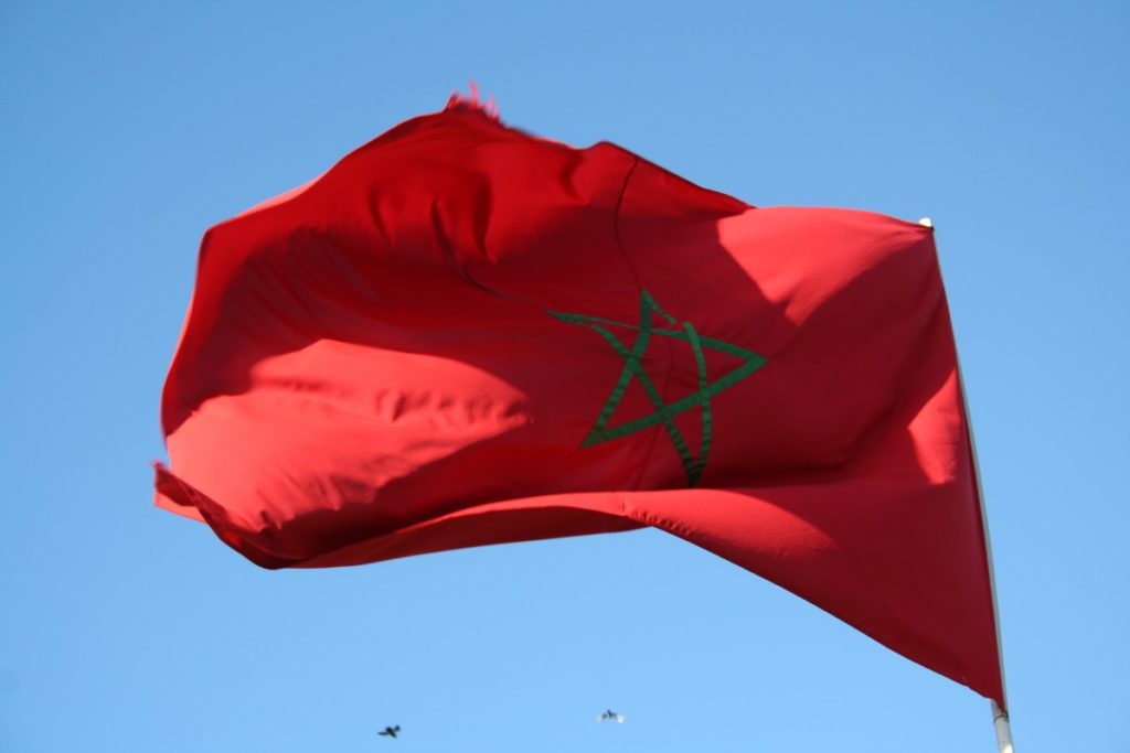 Drapeau Maroc