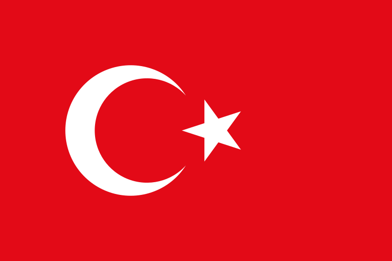 Drapeau de la Turquie